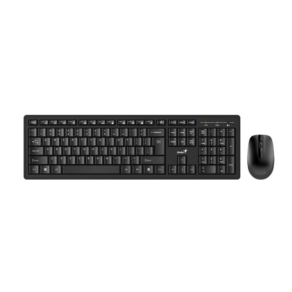 Bộ Bàn Phím và Chuột Không Dây Genius Smart KM-82004