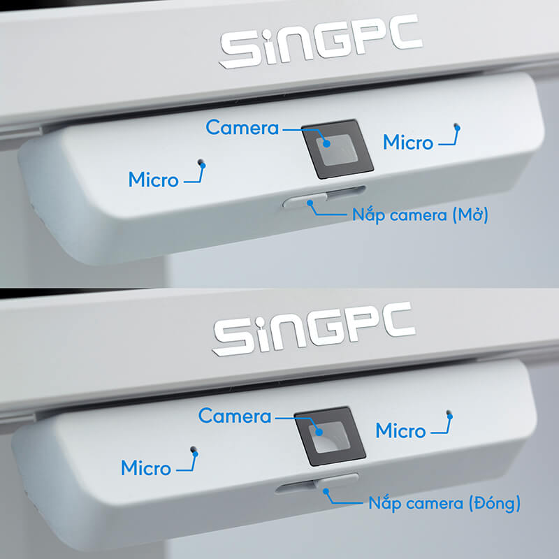 Máy tính All in one SingPC M24Pi382-W12